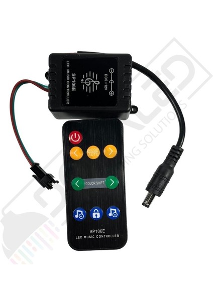 Rgb Şerit LED Ses ve Müzik Duyarlı Kontrol Devresi