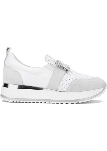 Kadın Hakiki Deri Beyaz Sneakers & Spor Ayakkabı 923 TT-900 Bn Ayk Y24 Beyaz Dr