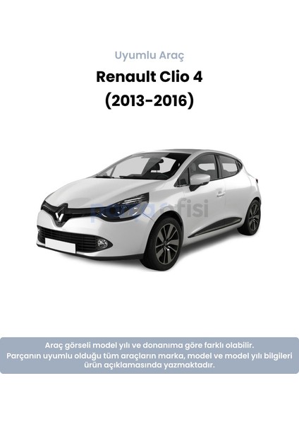 Renault Clio 4 Büyük Tip Ön Fren Balatası (2013-2016)