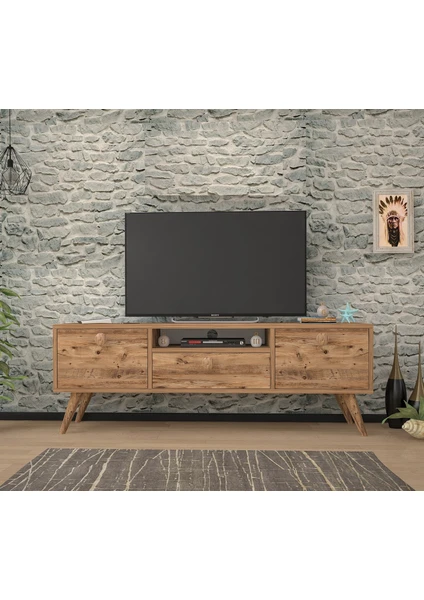 Ankara Mobilya Penta Atlantik Çam 160 cm Tv Sehpası