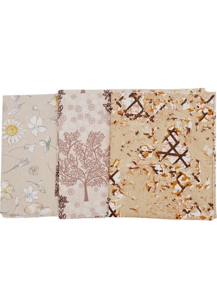 60X35 cm Pamuklu Astarlık Kumaş Set:07