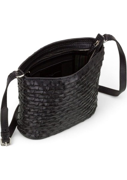 Sun Siyah Deri Kadın Çapraz Askılı Çanta 127 Sun fırsatları