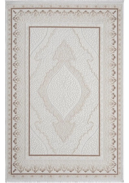 Görkem , Glorıa Gördes Polyester Saçaklı Pamuk Tabanlı Lazer Kesimli Salon Oturma Odası Mekan Halısı indirimleri