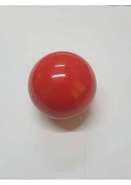 Tekli Kırmızı Renk Üç Top Bilardo Topu 61,5 mm