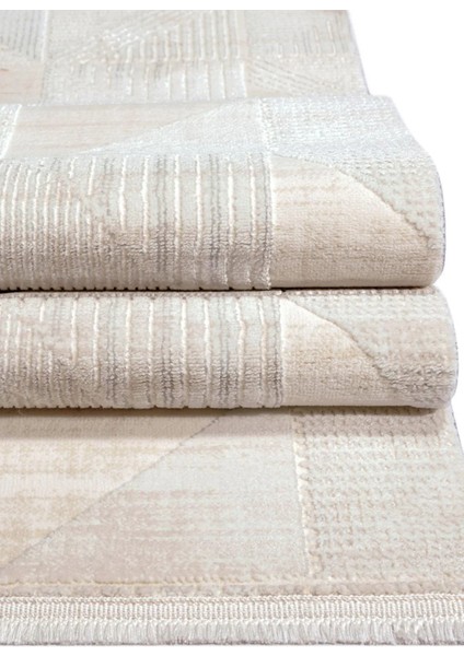 Görkem , Glorıa Gördes Polyester Saçaklı Pamuk Tabanlı Lazer Kesimli Salon Oturma Odası Mekan Halısı fiyatları