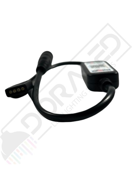 Bluetooth Cep Telefonundan Rgb Şerit LED Kontrol Modülü 6A 5-24V Kablolu modelleri