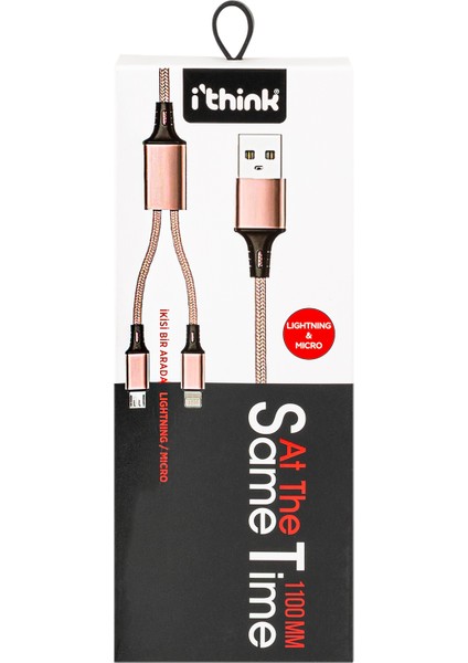 KC86 Micro Lightning Gold Kablo 2in1