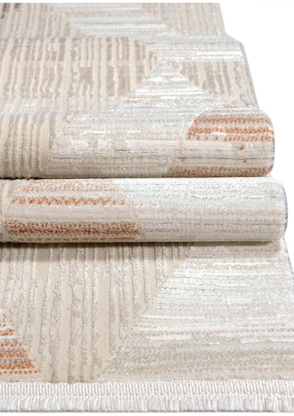 Görkem , Glorıa Gördes Polyester Saçaklı Pamuk Tabanlı Lazer Kesimli Salon Oturma Odası Mekan Halısı fiyatları