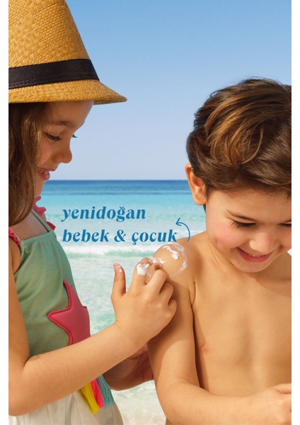 Bebek & Çocuk Güneş Kremi Spf 50+ Yüz & Vücut Için 150 ml