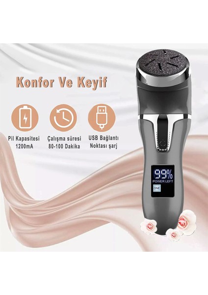 LCD Dijital Ekran Topuk Temizleme Makinesi