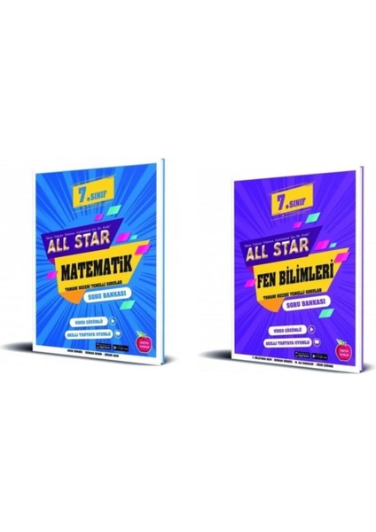 7. Sınıf All Star Matematik - 7. Sınıf All Star Fen Bilimleri 2'li Set