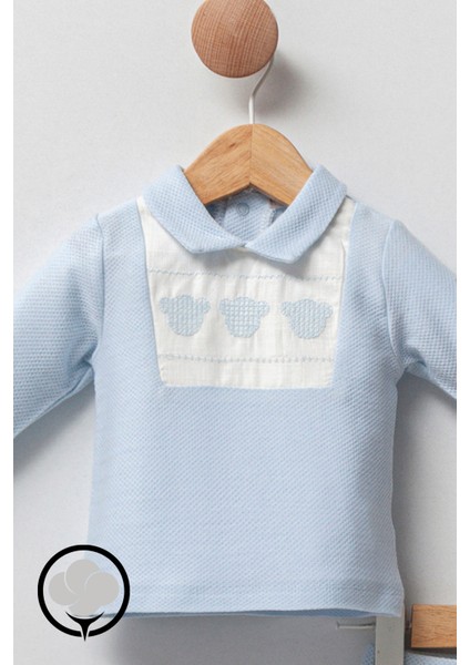 Erkek Bebek Three Teddy 2'li Takım 2 Ay - 3 Ay- 6 Ay