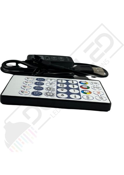 USB Girişli Bluetooth WS2811-WS2812B Pixel Kontrol Devresi Müzik Modlu