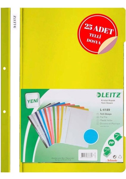 Sarı Telli Dosya 25 Li Paket