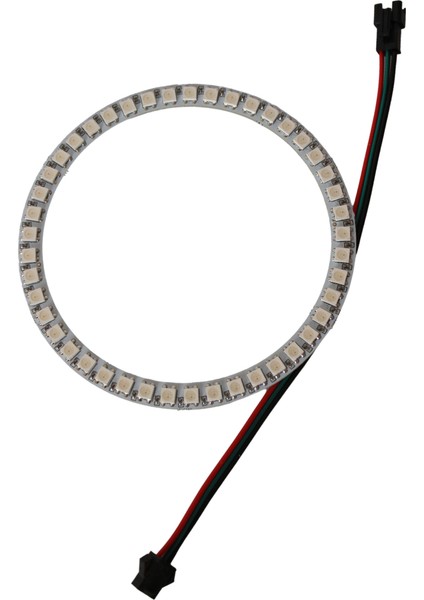 WS2812B Matrix Ekran Rgb LED Ayrı Ayrı Adresli 45 LED Halka LED Matrix Dijital Esnek Ekran 5 Volt
