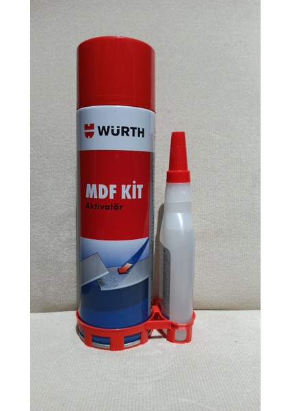 Mdf Kit Aktivatör Hızlı Yapıştırıcı 100 ml + 500 ml-Würth