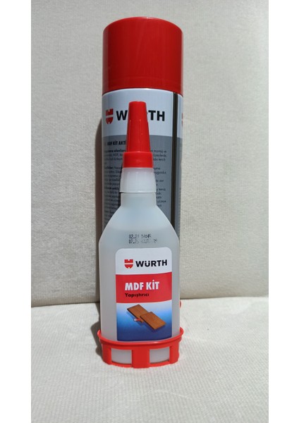 Mdf Kit Aktivatör Hızlı Yapıştırıcı 100 ml + 500 ml-Würth