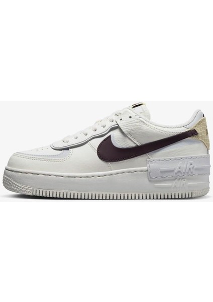 Air Force 1 Shadow Leather Sneaker Deri Kadın Günlük Spor Ayakkabısı FD0804-100 modelleri