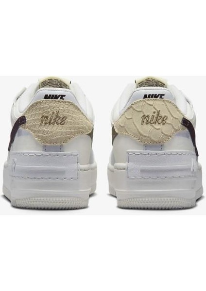 Air Force 1 Shadow Leather Sneaker Deri Kadın Günlük Spor Ayakkabısı FD0804-100 indirimleri