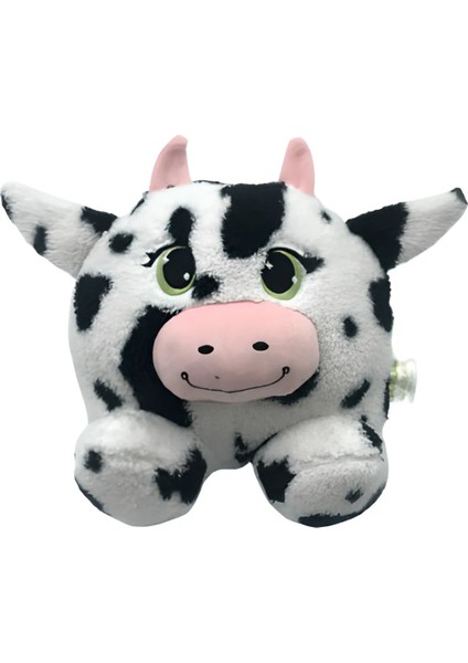 Oturan Inek Peluş Yastık