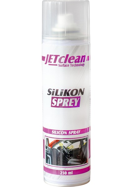 Jetclean 250 ml Silikon Sprey Çok Amaçlı Temizlik Spreyi