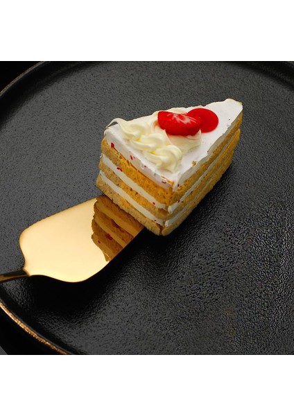 Çelik Gold Pasta Spatula Bıçak Seti Kek Sunum CIN512SR fırsatları