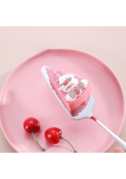 Çelik Silver Pasta Spatula Bıçak Seti Kek Sunum CIN512BY modelleri