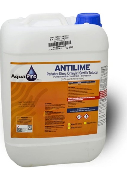 Havuzavm-Aquapro Antılıme Parlatıcı Kireç Önleyici 5 kg