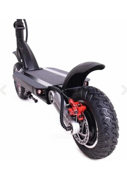 Jaguar Çift Amortisörlü 1600W 10 Inç Elektrikli Scooter Çift Motor