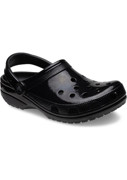 Classic High Shine Clog Unisex Terlik