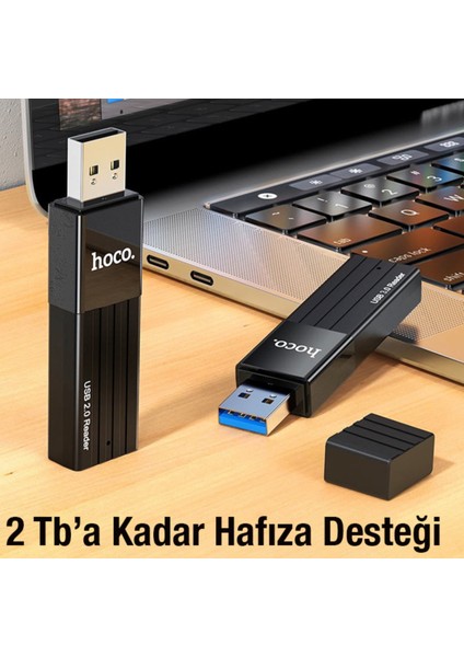 2tb 480MPS E Kadar Veri Aktarımı Hafıza Kartı Okuyucu Sd Kart Okuyucu USB Çevirici modelleri