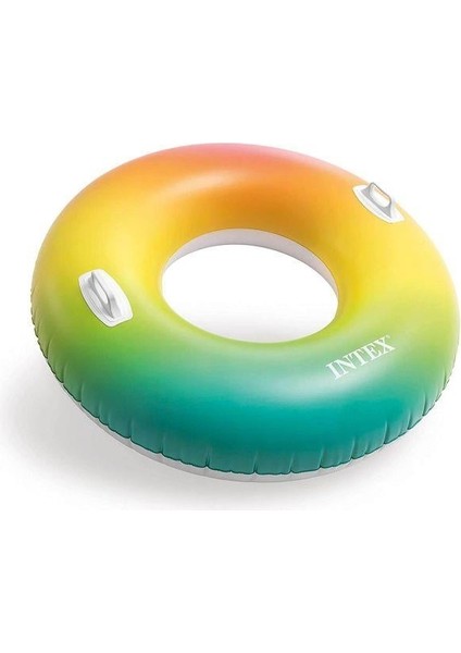 Intex Renkli Tutmaçlı Jumbo Simit 122 Cm. (58202)