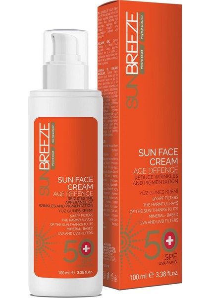 Sunbreeze Sun Face Cream 50 Spf 100 ml