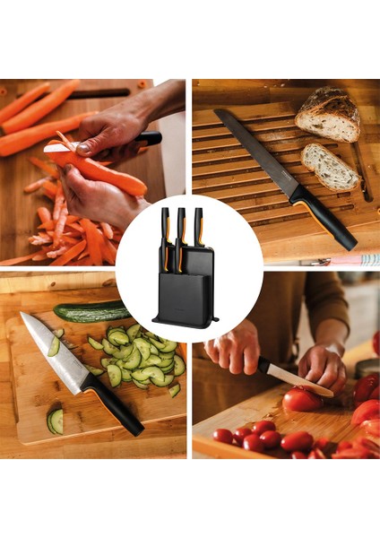 Bloklu Bıçak Seti 5 Parça modelleri