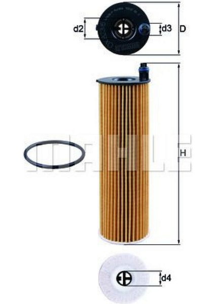 Yag Filtresi Mercedes OM654 W205 S205 C205 A205 C257 W213 S213 C238 A238 W222 18051