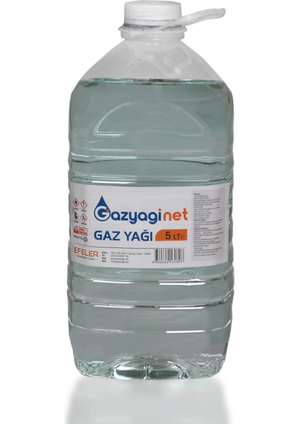 Gaz yağı Kerosen 5 litre Gaz Lambası Gaz Sobası Zift Zincir Temizleyici