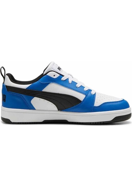 Rebound V6 Low Unisex Sneaker Ayakkabı 392328-16 Beyaz-Mavi