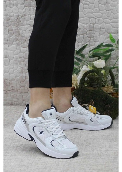 Pol 4 Fx B-3 Unisex Sneaker Ayakkabı 101498011-3BEYAZ-GRI