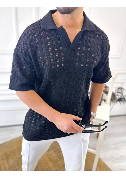 T-Shirt Nefes Alabilen Terletmez Polo Yaka Tshirt Slim Fit Tişört fiyatları