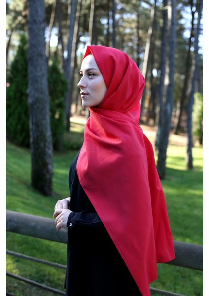 Düz Modal Polyester Şal 80 x 185 Ebat