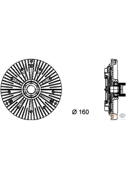 Fan Termigi 3 Delik Bmw M50 M52 M54 E36 E39 E46 Premium Line 18051