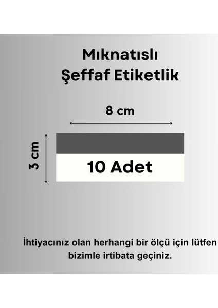 Şeffaf Etiket Pvc Magnet Etiketlik Mıknatıslı Raf Etiket Cebi Şeffaf Ürün Etiketliği Isimlik Mıknatıslı Şeffaf Etiketlik Isimlik