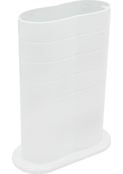 Çiftli Boru Gizleme Aparatı Düz - Beyaz fiyatları