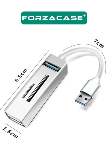 USB 3.0 Çoğaltıcı Hub Kart Okuyuculu 5in1 USB Otg Sd/tf - FC451 fiyatları