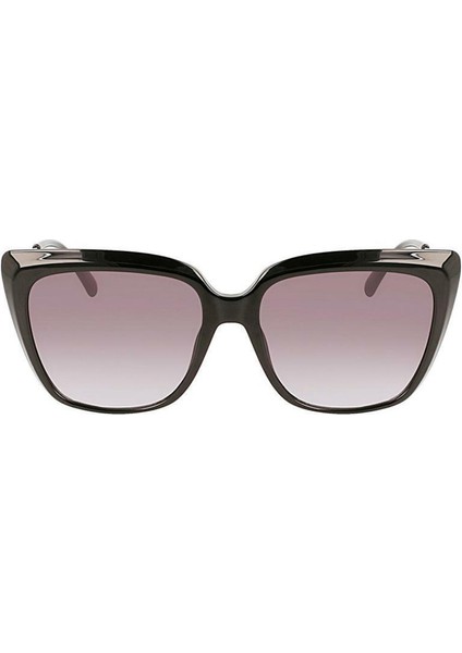 CKJ 22601S 001 56 Kadın Cat Eye Siyah Kemik Güneş Gözlüğü fiyatları