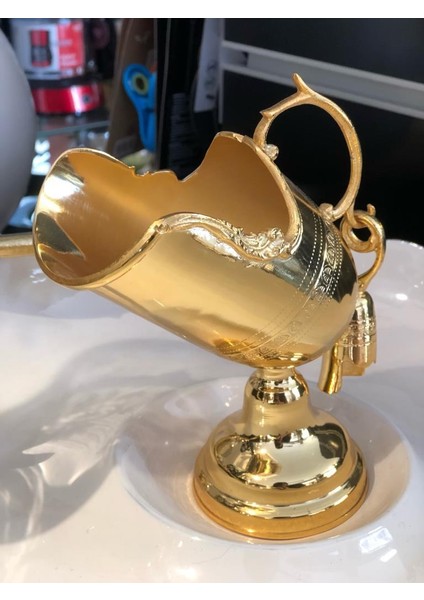 Home Paslanmaz Kararmaz Gold Çelik Şekerlik