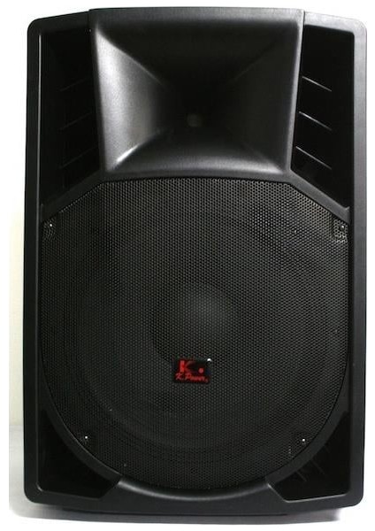 38 cm 15 Inç Pasif Plastik Hoparlör Kabini - Model K - 1800 Watt fiyatları