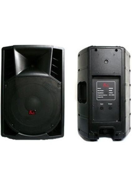 38 cm 15 Inç Pasif Plastik Hoparlör Kabini - Model K - 1800 Watt modelleri