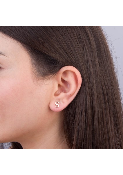 14 Ayar Altın S Harf Küpe 0,41 gr fiyatları