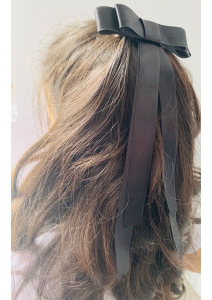 Yeni Sezon Saten Fiyonk Kurdele Toka Siyah indirimleri